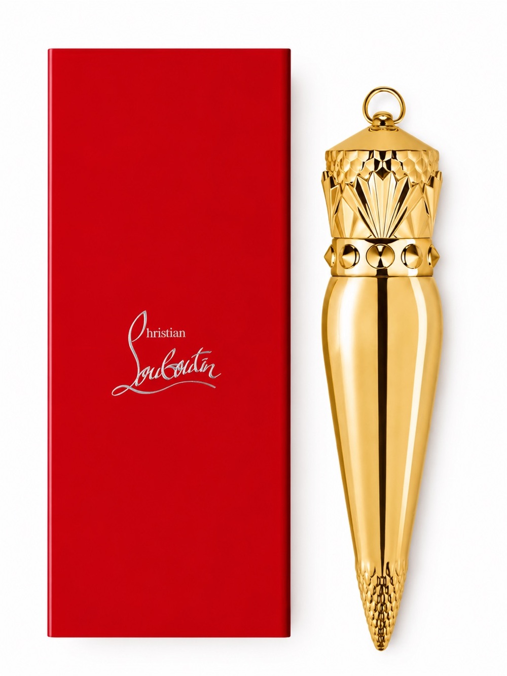 Christian Louboutin Rouge Louboutin 001 Satin Refillable Lipstick • NEW IN BOX